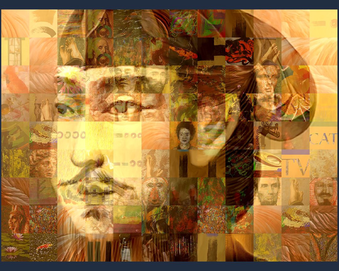 Digital mosaic creation by Engsane inspired from Japan- 100 yen
“Umeko-Tsudar”
.#digitalart #MONEY #art #abstractart #digitalartwork