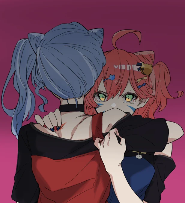 威嚇の仕方 〜みこめっと編〜#miko_Art #ほしまちぎゃらりー 