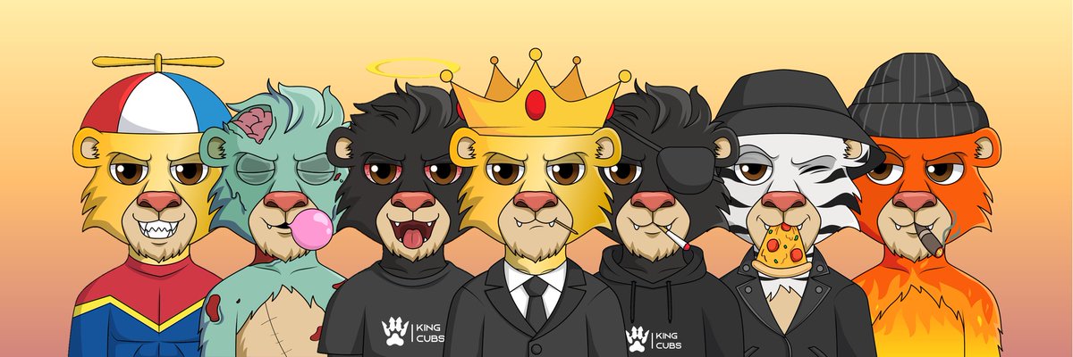 New #NFTProject: 
@kingcubsnft is an NFT collection on $SOL

👉Know more : nft-drop-calendar.com/king-cubs/

📅 Pre Sale: 17 Jul 2022

#NFT #NFTs #ETH #NFTartist #NewNFT #NFTdrop #nft2d #nftcollector #NFTGiveaway #NFTCommunity #NFTcollection #FreeNFTS #SolanaNFTs