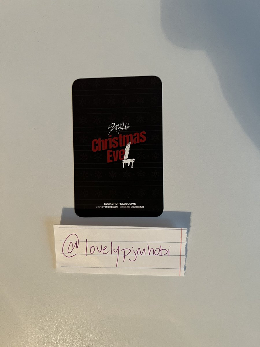 lovelypjmhobi's tweet photo. WTS
selling 2 han jisung pc from subkshop preorder benefit if interested please dm me
USA ONLY
$20 each pc
accepting through paypal only f&f
🏷 #skz #straykids #oddinary #christmasevel #preorderbenefit #photocard #hanjisung #han https://t.co/L8MmnYUyBL