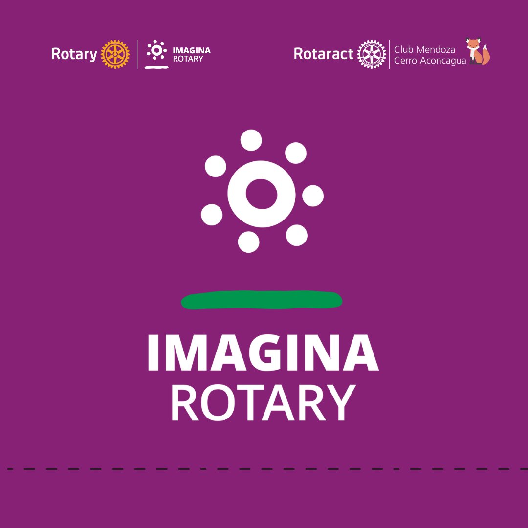 LhaRotaract's tweet photo. ✨ IMAGINA ROTARY ✨
Nuevo lema presidencial 2022 / 2023 - Jennifer E. Jones
#Rotaract #RotaractMca #ImaginaRotary #ImaginaRotaract #Mendoza #LasHeras #Argentina https://t.co/G7PcpXjHet
