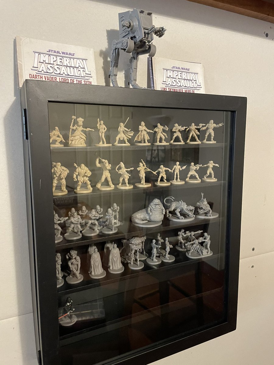 EddieStantonJR's tweet photo. My #StarWars Imperial Assault mini holder. I know, I have some painting to do. @FFGames https://t.co/NrsaiW3sf1