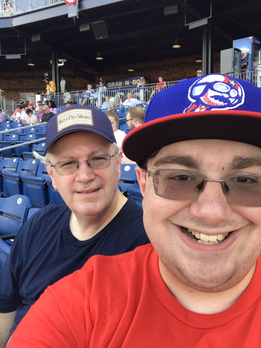 Bstarksays's tweet photo. Night 2 of my North Carolina Baseball Trip! Let’s go @Kcannonballers! @jimmyrwb62 https://t.co/IYceuqlDX7