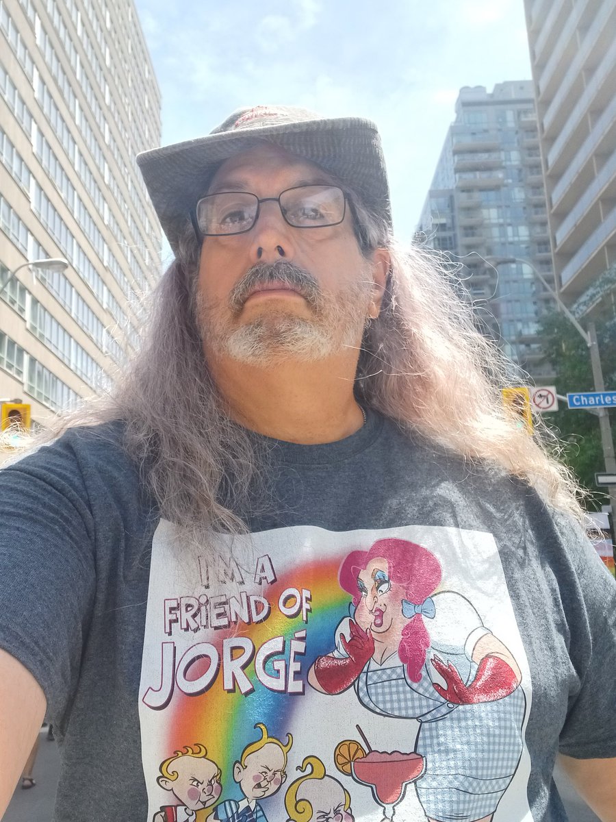 20thCDaRoVo's tweet photo. My Toronto Pride looks from Saturday and Sunday. Thanks for the amazing designs @lartist of our queen @WFingerdoo https://t.co/wQtD7ynSwk