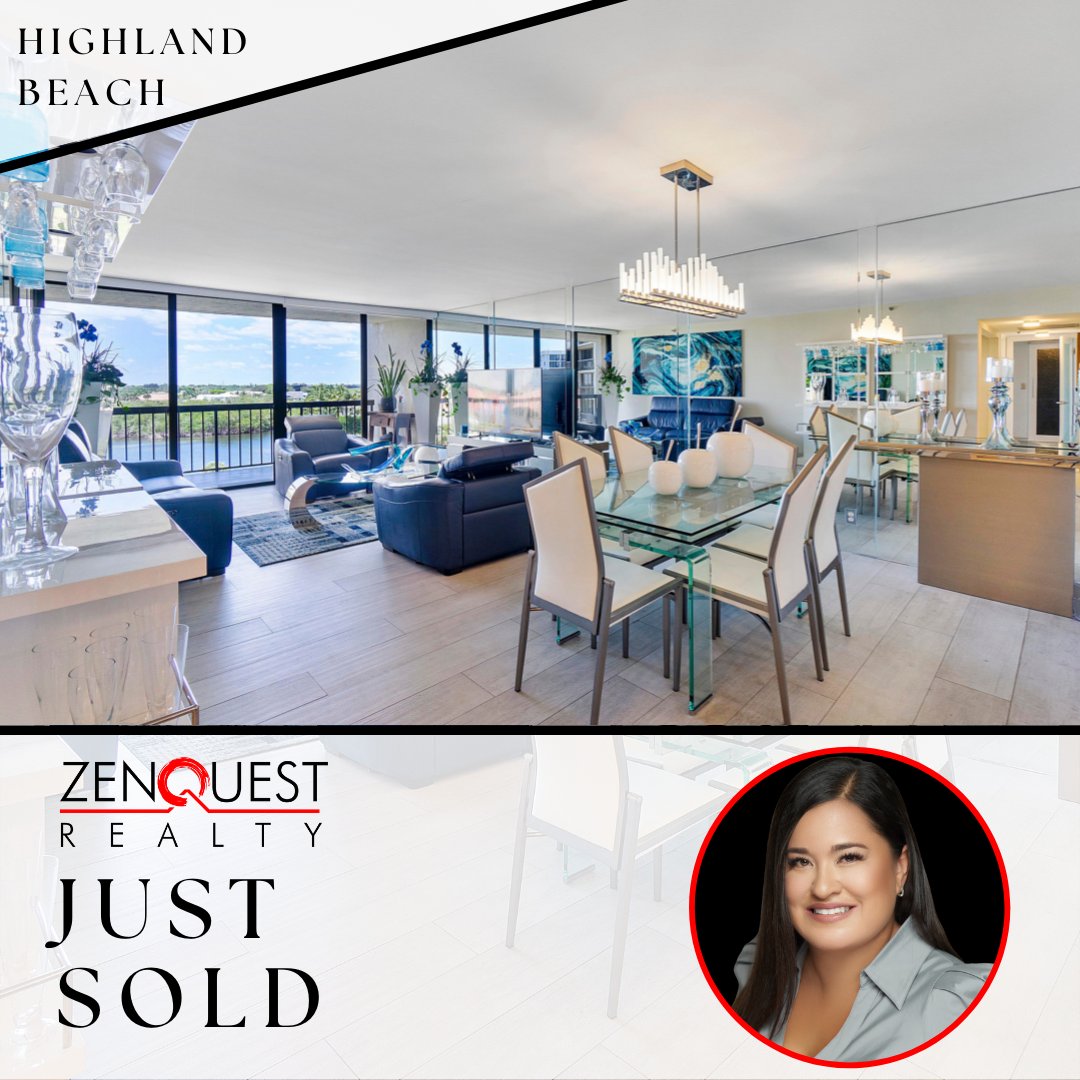 #JUSTSOLD for $1,075,000. 🤩 Congratulations to our sellers! 🎉

Are you thinking about selling your home? 📱Call or text @emilygamberZQR for more info at (954) 775-0433.

#highlandbeach #highlandbeachrealestate #milliondollarlisting #oceanfrontproperty #emilygamber #zqrealty