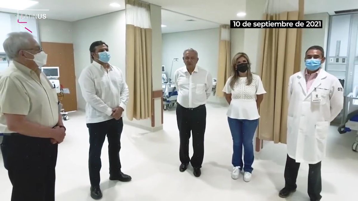 El show de Dos Bocas no fue el primero. Hace casi un año, el presidente “inauguró” un super hospital en Sonora. Hasta la fecha no ha dado una sola consulta. No se pierdan el reportaje en #Loret de <a href="/latinus_us/">Latinus</a>: youtu.be/66JNAJCnuW4