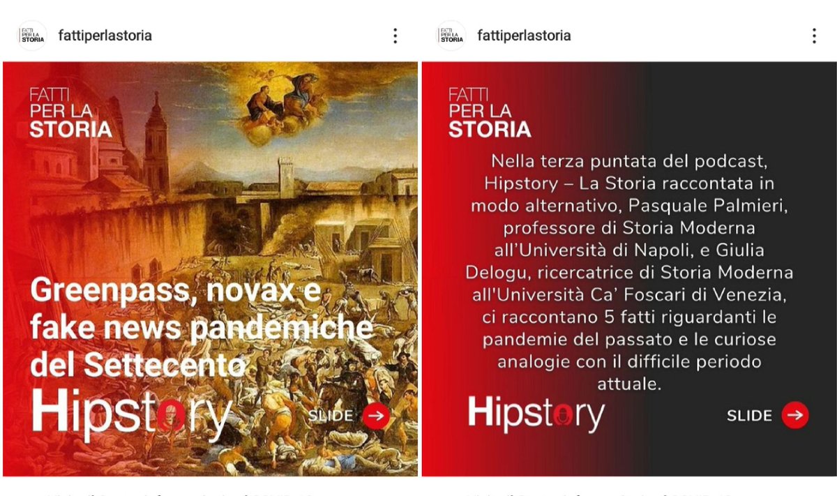 Pas_Palmieri78's tweet photo. Un viaggio fra epidemie, povertà, presunti untori e patenti di sanità. Decostruire gli anacronismi attraverso il dialogo.
#Storia #podcast #epidemie #patenti #storiasociale #storiaculturale #storiadellamedicina #hipstory
https://t.co/PhWDcnISQ0 https://t.co/4UEknLFEJU