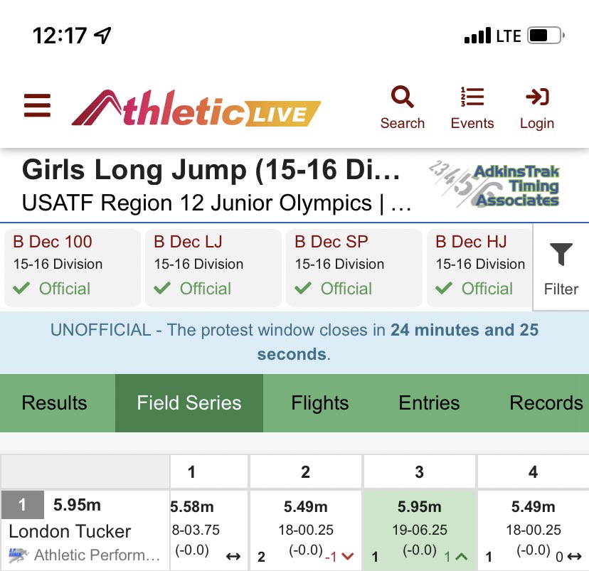 🚨NEW PERSONAL RECORD🚨 New member of the 19ft Club with a 19-06.25ft…next stop 20ft Club!!