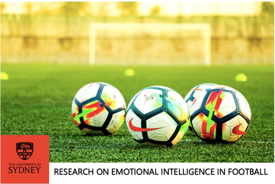 Male footballers aged between 18 and 40-years-old wanted for 20-minute research survey on emotional intelligence in football.
See study link here: tinyurl.com/EIFootballUsyd
This is a psychology honours year research project at The University of Sydney School of Psychology