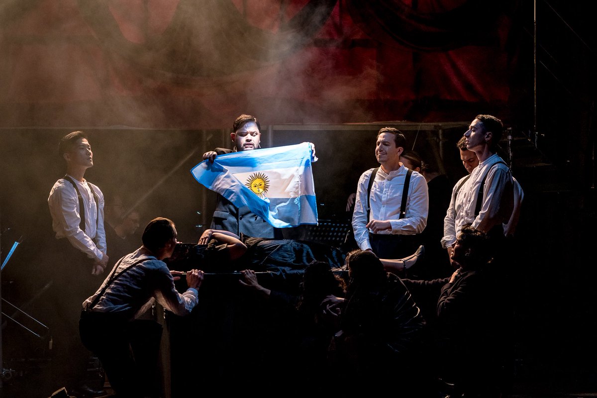 MTCityAcademy's tweet photo. Catch evita this weekend at the @posklondon in Hammersmith! Saturday night is less than 10 tickets away from selling out!
#evita #reallyuseful @CityAcademyUK https://t.co/kTjZGckMOn