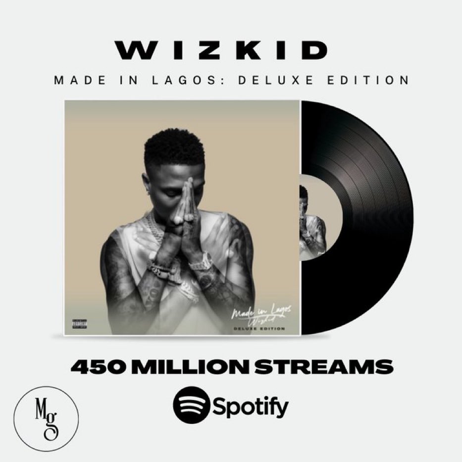 The most streamed album on the platform! Wizkid ain’t yo mate bruh! MADE IN LAGOS to the world!!!🙌🙌🙌

Cloak and Dagger Apple Misic #LOVEDAMINI  New Burna