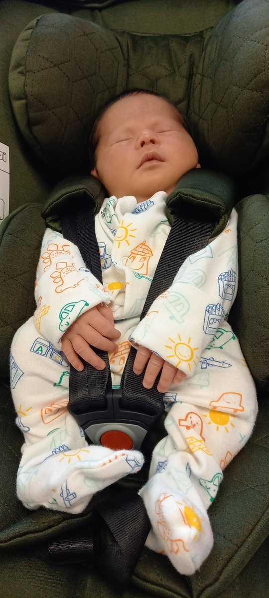 Today as my wife, my newborn son and I were out doing our chores in town 5 or 6 strangers stopped us to tell us how adorable our boy is! Even though I am 100% biased, I have to agree!!! 😀
