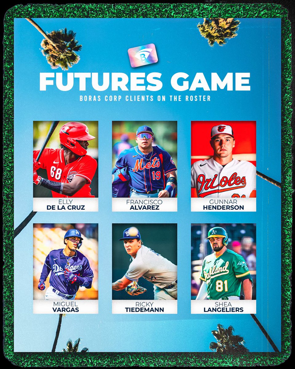 Future Stars coming to LA ✨🌴🎥 #Mlb #futuresgame #mlballstargame