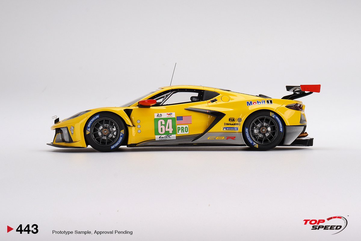 TopSpeed_Model's tweet image. 🏎 [ TopSpeed Model ]  1:18 Resin Model
&amp;gt;&amp;gt; New on Pre-Order &amp;lt;&amp;lt;

📌 TS0443
Chevrolet Corvette C8.R #64 Corvette Racing 
2022 Le Mans 24 Hrs

#TopSpeedModel #tsmmodel #TSMModels