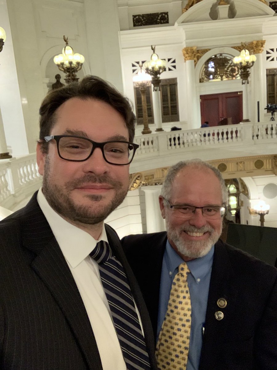 Athan_K's tweet photo. State Rep Bud Cook: first job…rode his bike to clean his neighbor’s barn at age 10. By age 12, he was butchering at the same farm. ⁦@mikeroweworks⁩ #SWEATPledge (170/253) https://t.co/nc4qk2d6Bl