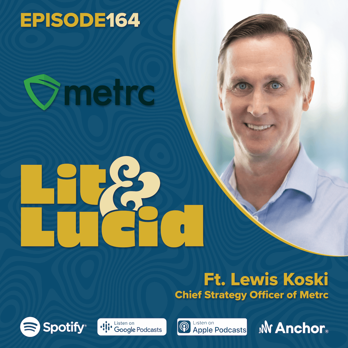 Tune in to E.164 ft. Lewis Koski, Chief Strategy Officer of <a href="/Official_Metrc/">Metrc</a>.

Learn more about Metrc's tracking system and the technology in place to create this seed-to-sale software that is being utilized in many legal states today. 

Streaming now  🎧 bit.ly/3nMZVB8