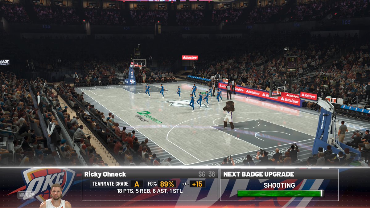 Those halftime stats, though. #NBA2K22 #KwolaGaming #PS4share