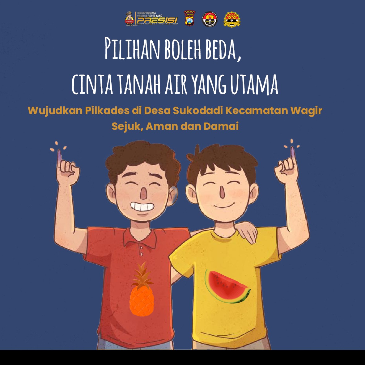 Wujudkan Pilkades di Desa Sukodadi Kecamatan Wagir Sejuk, Aman dan Damai

@divisihumaspolri
<a href="/humaspoldajatim/">𝐇𝐔𝐌𝐀𝐒 𝐏𝐎𝐋𝐃𝐀 𝐉𝐀𝐖𝐀 𝐓𝐈𝐌𝐔𝐑</a>

#PolresMalang
#KapolresMalang
#AKBPFerliHidayat
#Polri
#info
#infomalang
#malang
#HariBhayangkara76