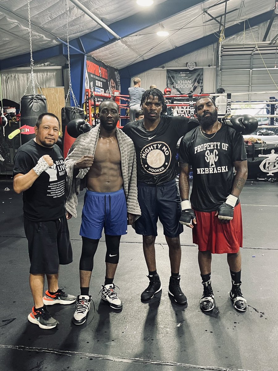 Working with the best! Fight date coming soon 🥊 💥