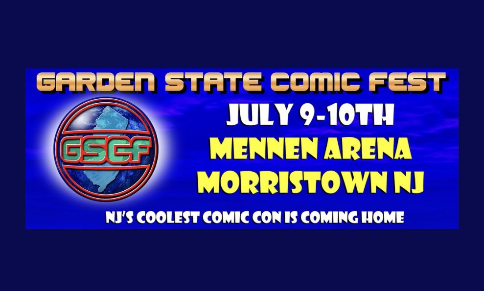 This weekend!!! @GS_ComicFest 2022!!! I will be at table A8 stop by and grab some cool comics! This show is jam packed with comic excellence! @TheRejectedGN #JerseyStuff #WeAreTheRejected