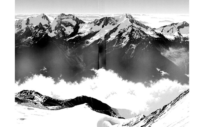 神々の山嶺 こんな絵を1ページいくらの原稿料で描かれてたのを考えると震える 