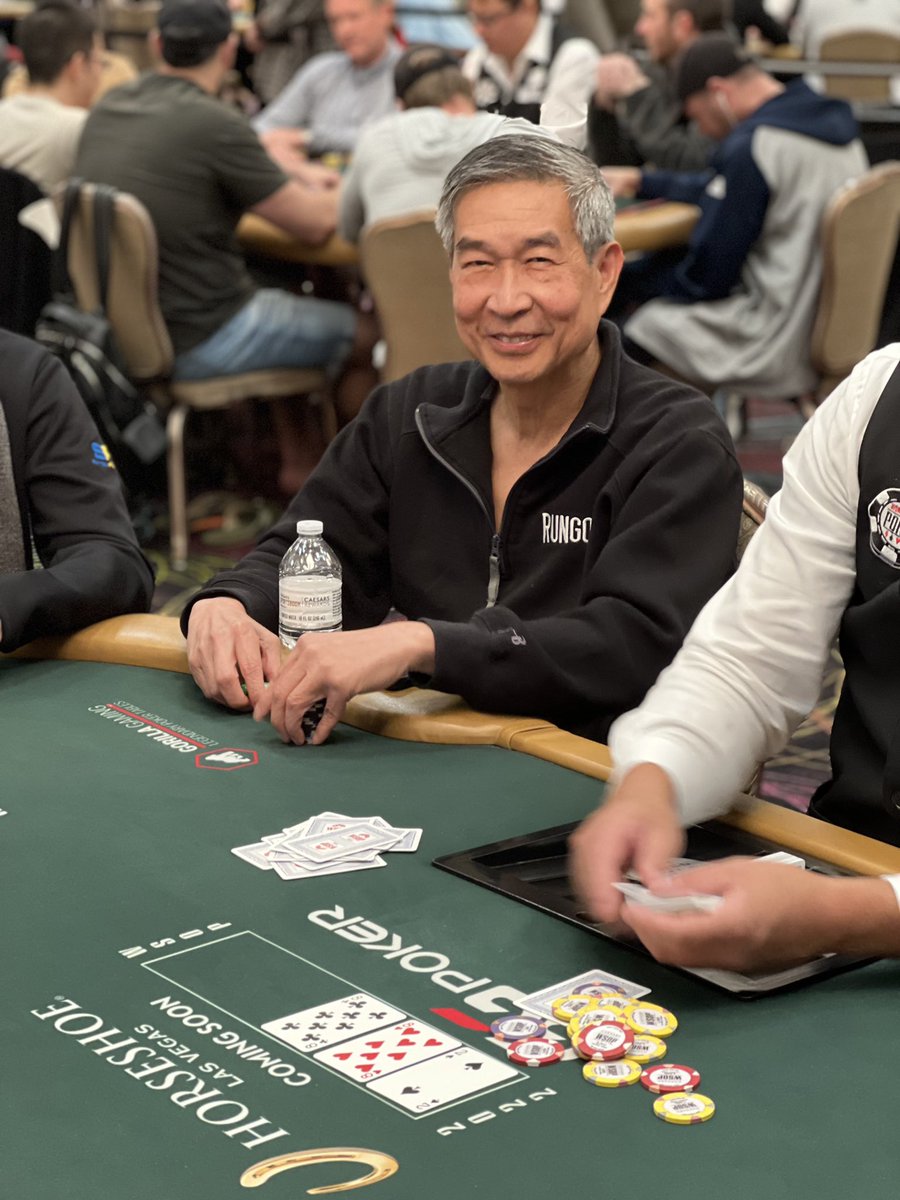 tkarn421's tweet image. Day 2 Today! Last text said he was at 90,000 in chips. Living the dream! #WSOPMainevent 

📸: @ChancesCards