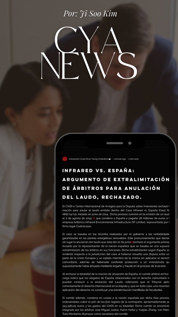Costa Rican Young Arbitrators tweet media