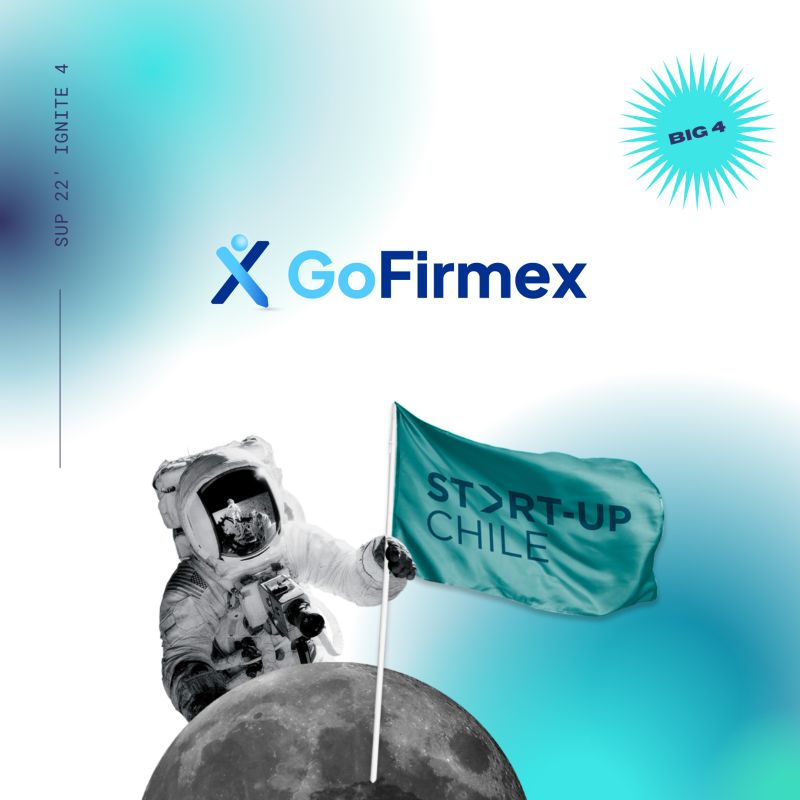 GoFirmex's tweet photo. 🤩 Good news!
Ya somos parte del programa de aceleración #Ignite4 de @startupchile 🚀🤟🏼
— Si también quieres sumarte a la causa de alguna forma, escríbenos!
#SomosGoFirmex: soluciones ágiles en procesos de firma
Be fast, be simple and #Gopaperless ❤️🌎
#startup #legaltech 🔥 https://t.co/d8j2JmDP6Y