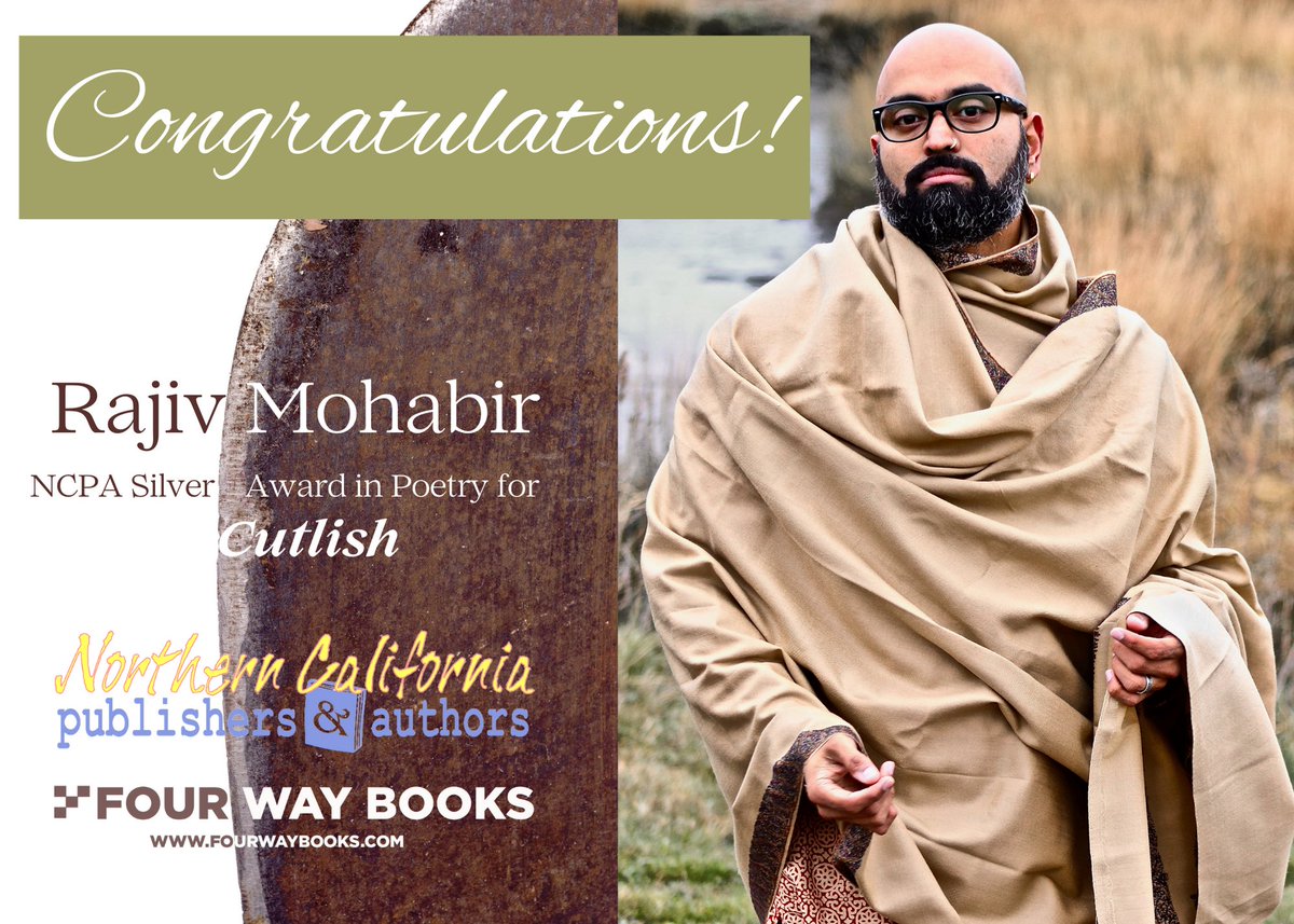rajivmohabir's tweet photo. So thrilled to receive this honor with so many others whose work I adore! https://t.co/2dWYuWfFBg