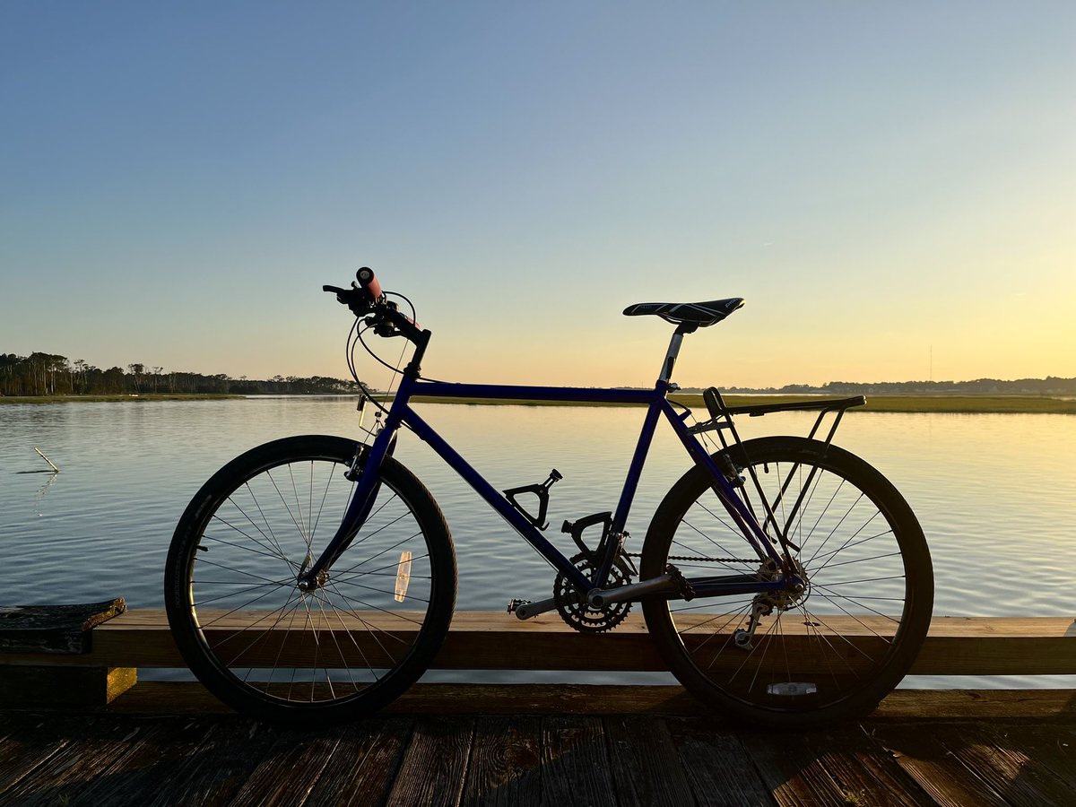 Betty bike fits in nicely around here