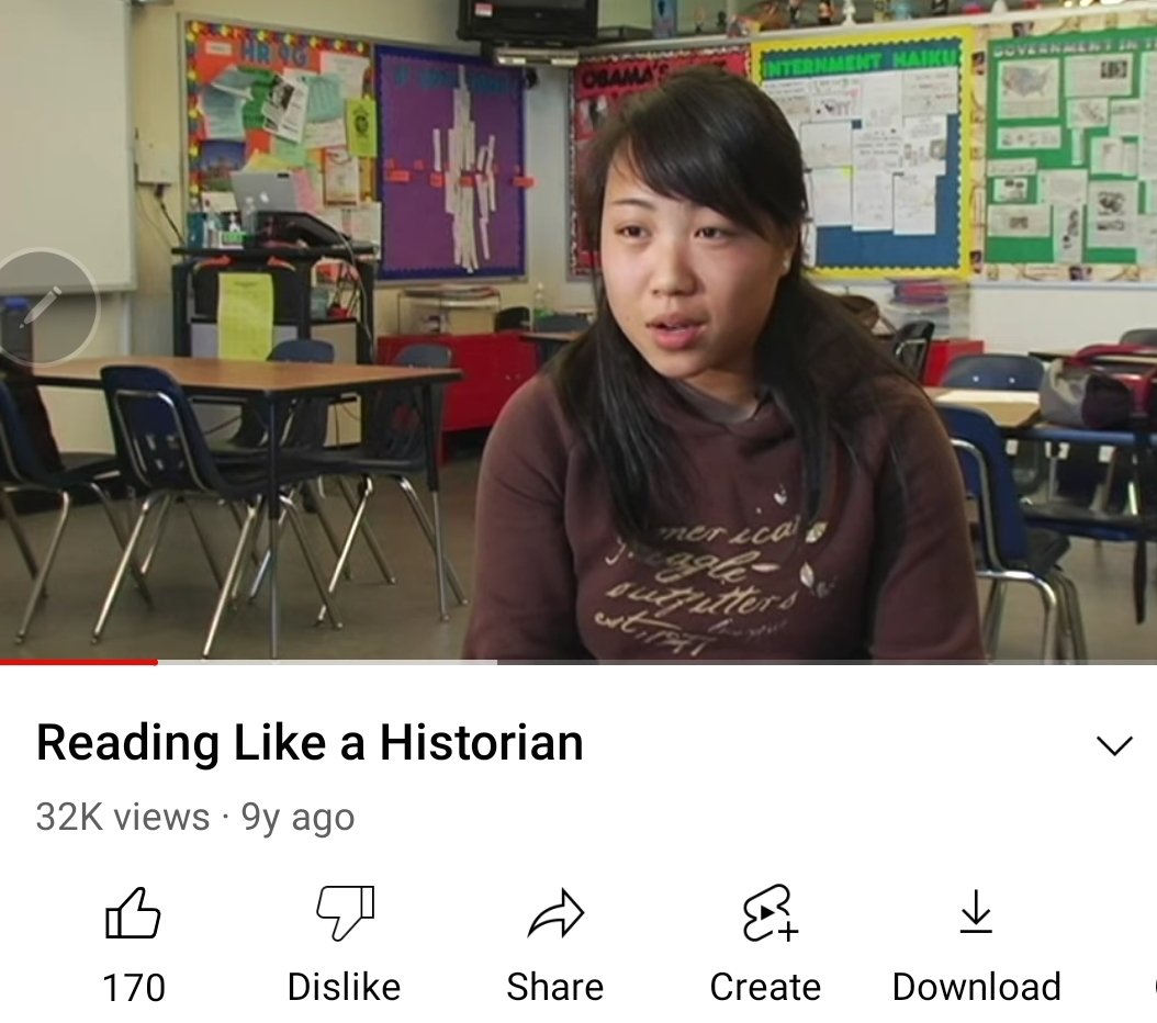 MichelleSRead2's tweet photo. Reading Like a Historian is a great teaching strategy that uses a variety if resources to explore different historical questions. Students actually become historians and learn for themselves instead of just listening to information and repeating it.
#SWReadingEndorsement https://t.co/xDw5ZDyiia