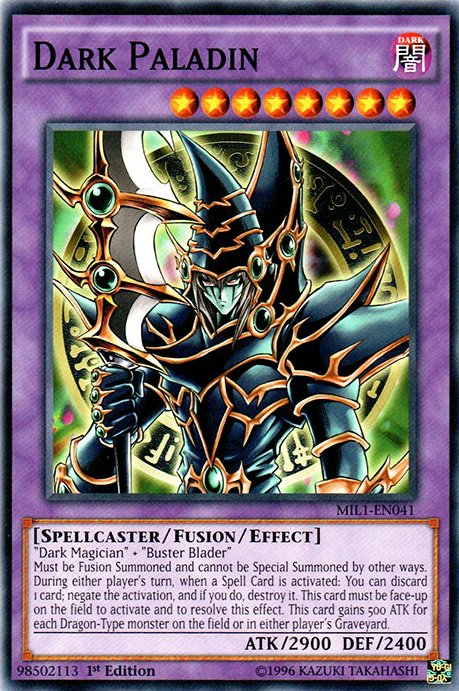 In honor of Kazuki Takahashi, what's your favorite card art from Yu-Gi-Oh?  Mine has always been Dark Paladin. This variant in particular. It was love  at first sight since high school.