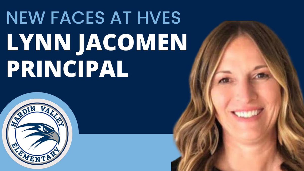 Mrs. Jacomen is officially at HVES! She is excited about meeting students and families in August. Stay tuned to more introductions to New Faces at HVES!