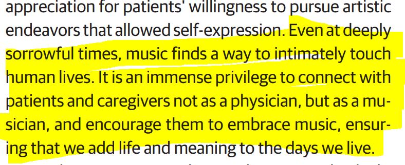 neerajaiims's tweet photo. Just in @JAMAOnc:Enjoyed reading the cancer care chronicle piece by Dr. @TaraRajendran 👉 "connecting with patients not as a physician, but as a musician." Congrats Tara on your JAMA Oncology pub: https://t.co/AQDMMy8DsY on the heels of your @ASCO Connection article👇@oncoalert https://t.co/TKhOt7XIK1