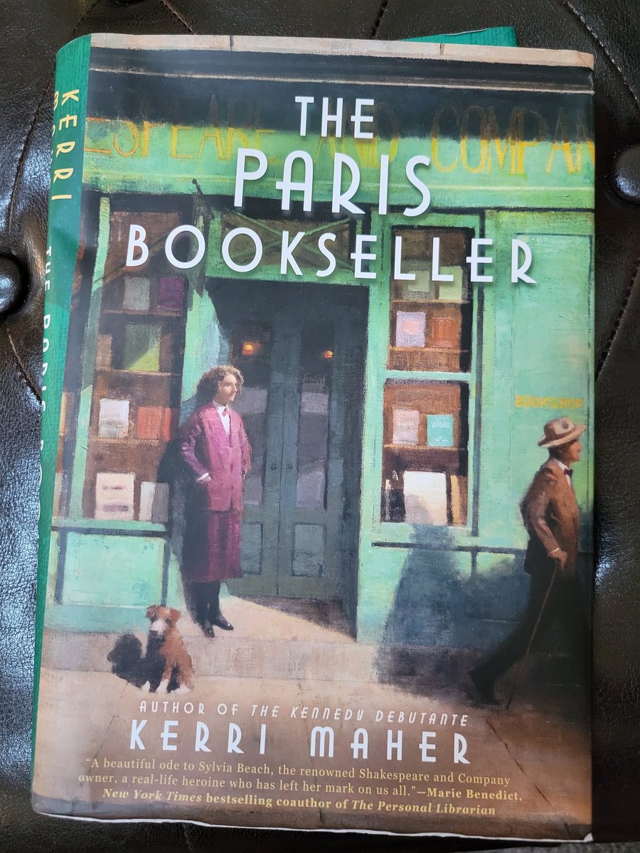 NovelBayBooks's tweet photo. A booklover's dream: Travel to 1919 Paris where Sylvia Beach opens Shakespeare and Company and single-handedly champions James Joyce's "Ulysses" to publication #theparisbookseller by @kerrimaherwriter #travelinabook #indiebookstore #SturgeonBay #DoorCounty https://t.co/u3i6zf2IDQ