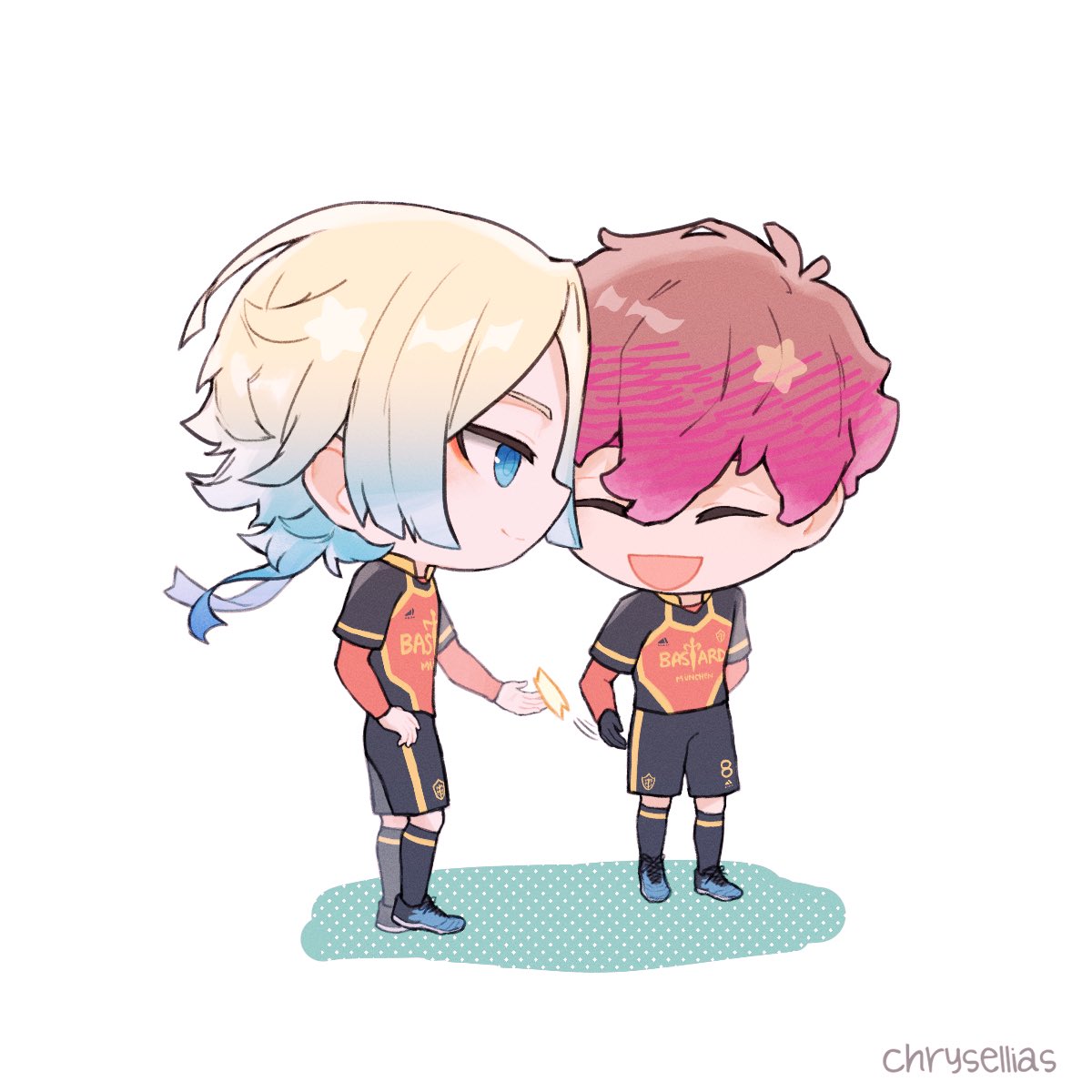 chrysellias's tweet photo. theyre so silly! give me more of them
#bluelock #ブルーロックfa https://t.co/TMIFI9s2pB
