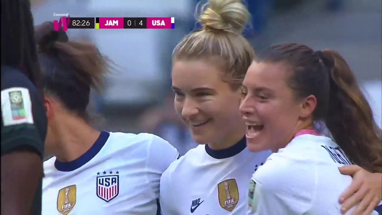 🇺🇸 ⚽ GOAL! Kristie Mewis gives the @USWNT a 4-0 lead from the penalty spot!

#CWC”