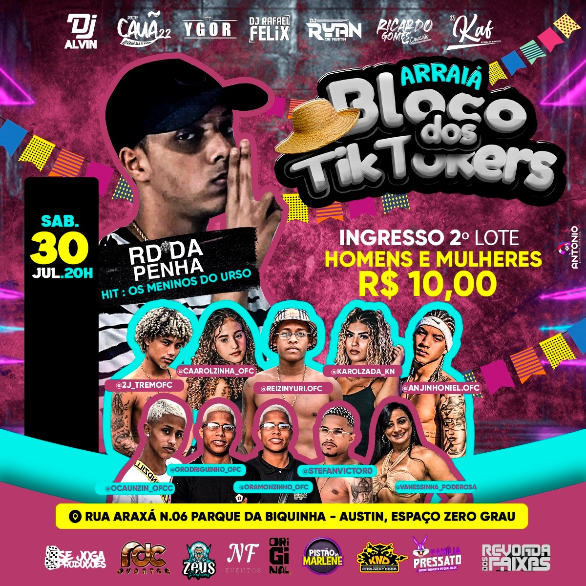 Blocodostiktok's tweet photo. 2 Lote Disponível🔛🔛

Venda de Ingressos:👇
(21) 99451-7889📲📲 https://t.co/lBPi9kB44Y
