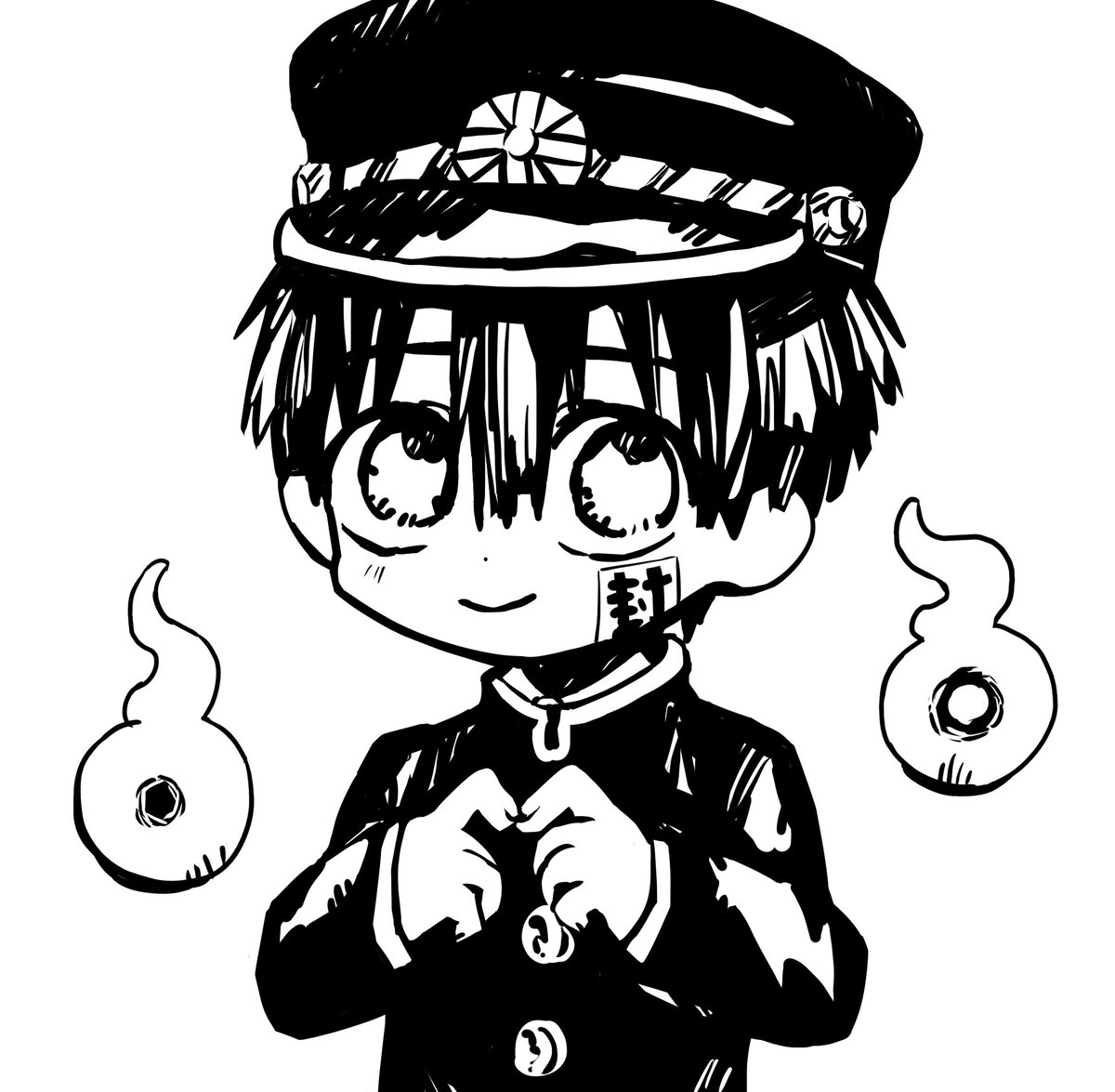 WOOOO WE'RE AT 1K HERE'S A HANAKO SKETCH