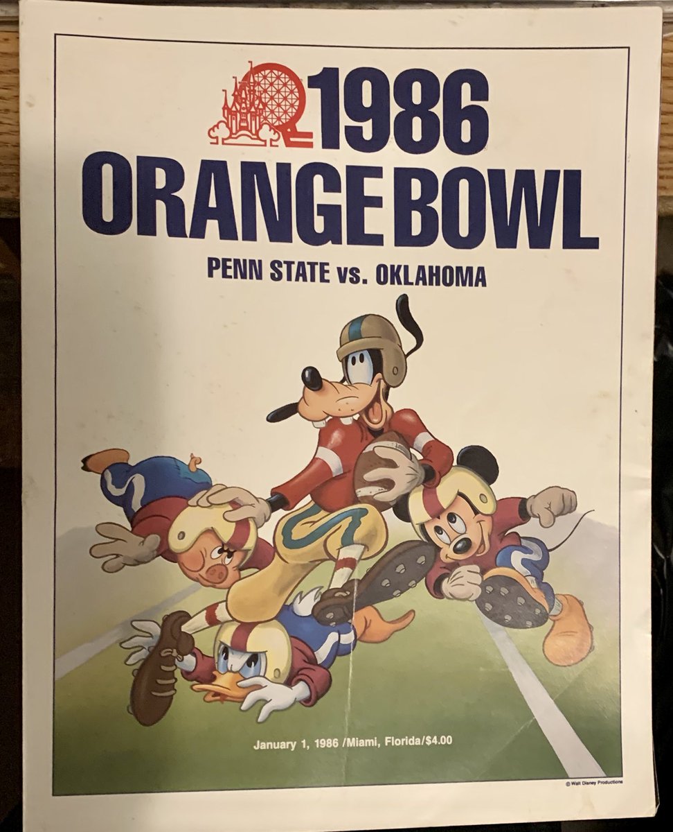 PSUFootball1986's tweet photo. 1986 Orange Bowl, Penn State vs. Oklahoma https://t.co/JSJWqsYqJU
