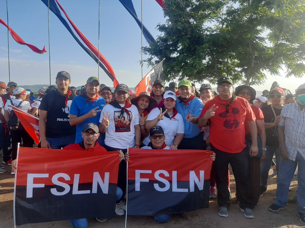 Seguimos del Frente con el Frente!!!  #4319FuerzaDeVictorias #LeonRevolucion #Nicaragua <a href="/ElProfeSandini1/">El Profe Sandinista</a> <a href="/CadenasUve/">UVE-CRISTHIAM CADENAS🔴⚫</a> <a href="/jerombar/">Miguel Jerónimo</a> <a href="/RidderSoma2021/">Ridder</a> <a href="/Brequint1/">Brequint</a> <a href="/GretMHF1501/">Grettel Hernandez</a> <a href="/SilvioLara01/">Silvio Lara</a>
