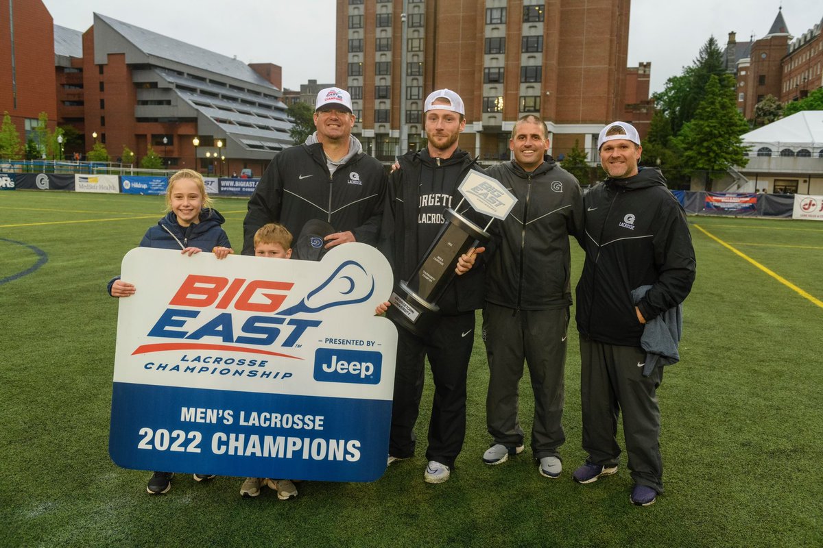Best 5 years of my life were with <a href="/HoyasMLacrosse/">Georgetown MLacrosse</a> . <a href="/KWarne34/">Kevin Warne</a> took a chance, taught me to be yourself, and I am forever grateful. Relationships matter to him, to that program, and the ones I made were amazing - especially <a href="/dshrives4/">David Shriver</a> Thank you