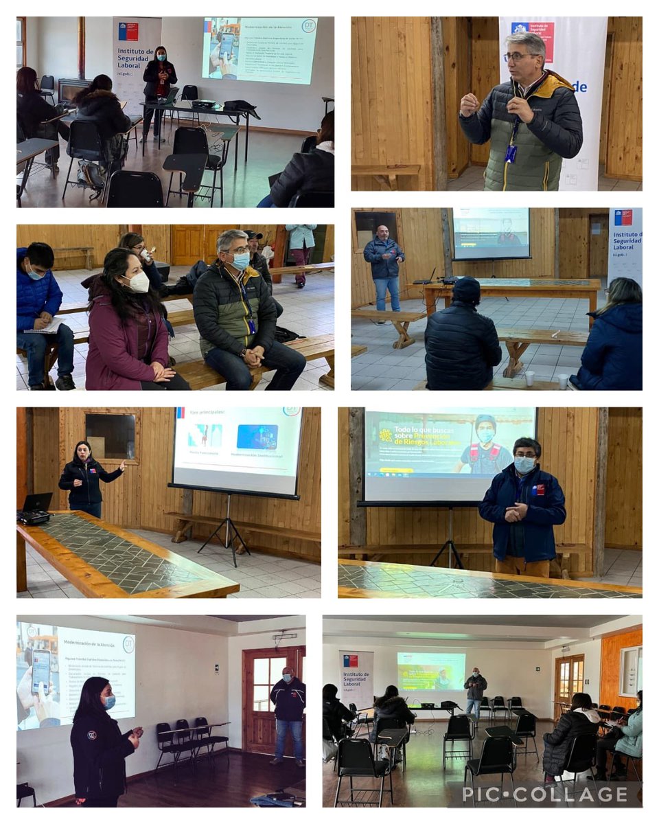 MintrabAysen's tweet photo. 📍En #Tortel y #Cochrane @DirecDelTrabajo e @PrevencionISL realizaron las charlas de"Modernización de la Dirección del Trabajo" y "Beneficios y Prestaciones Ley 16.744 Accidentes del Trabajo y Enfermedades Profesionales" https://t.co/VK2Npkxisv
