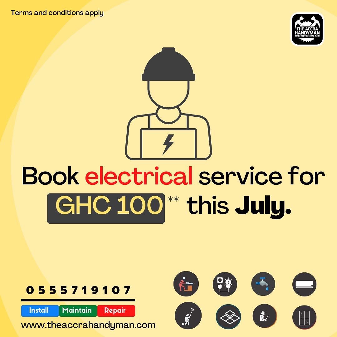 accrahandyman's tweet photo. A handyman when you need one. *terms &amp; conditions apply* https://t.co/0c4TpxVPcg