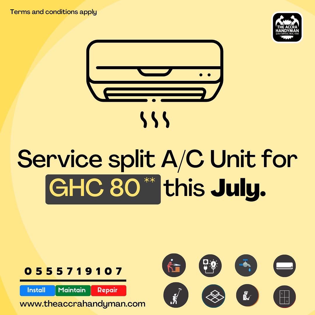 accrahandyman's tweet photo. A handyman when you need one. *terms &amp; conditions apply* https://t.co/0c4TpxVPcg
