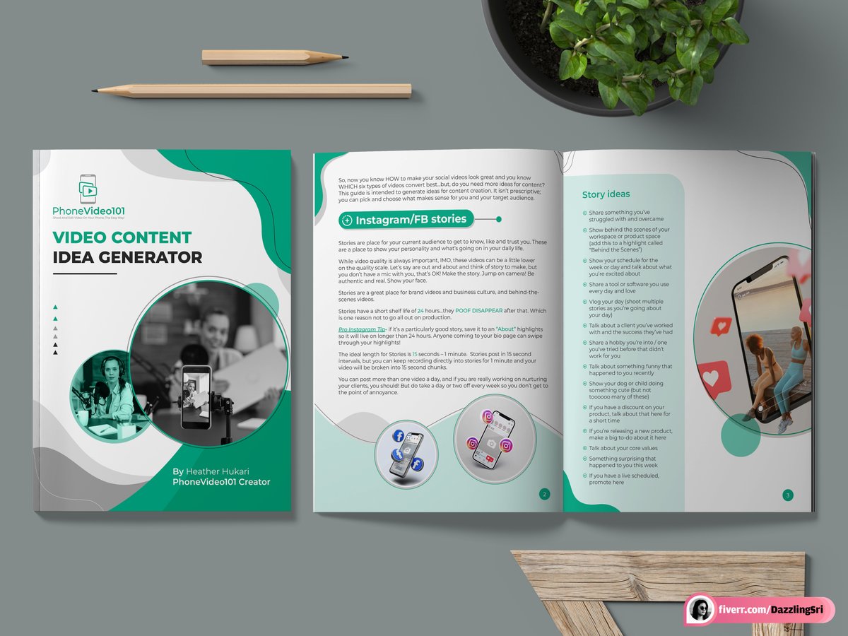 SBedazzled's tweet photo. I can design high-quality professional lead magnet pdf designs for your business. Get your visitors attention with a powerful &amp; stunning lead magnet pdf design that converts more leads for your business.

Hire Us -https://t.co/Ipd7WDqIwK

#pdfleadmagnet #businessleads #fiverrgig https://t.co/CMw4TMtESQ