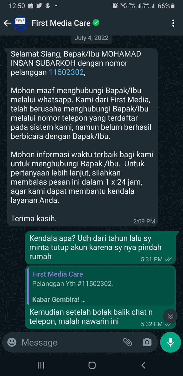 akangichan's tweet photo. Capek deh @FirstMediaCares https://t.co/8MnOReAX9S