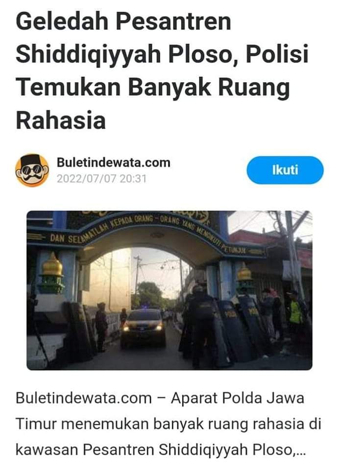 gadisresidu_b3's tweet photo. Kofifah mingkem soal kasus Bechi,gercep soal rendang babi.  l https://t.co/DHjx5EvpYi