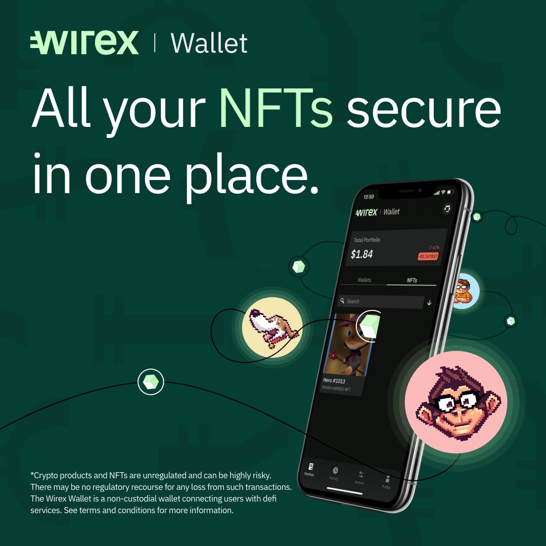 wirexapp's tweet photo. Keep your digital assets all in one place! 
1️⃣ Choose from multiple chains like #Avalanche #Polygon #Ethereum 
2️⃣ Send your #NFTs from @opensea to #WirexWallet.
3️⃣ Keep them secure with keyless entry and biometric back-ups, only you get in.

Learn more: https://t.co/tyec0ds1nM https://t.co/eGS4SsnqhD