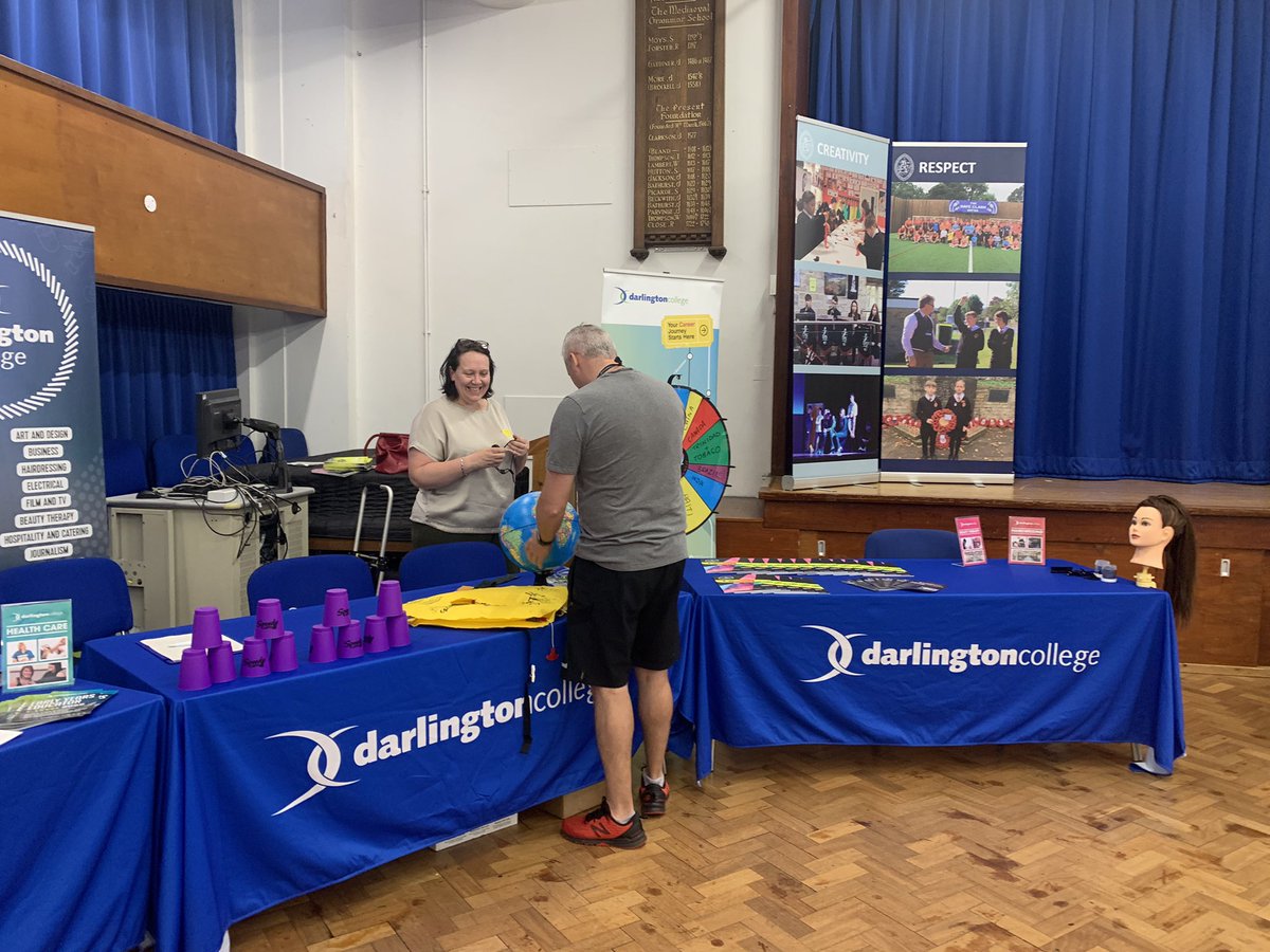 #careersfair #schoolliaison #richmondschool #post16options